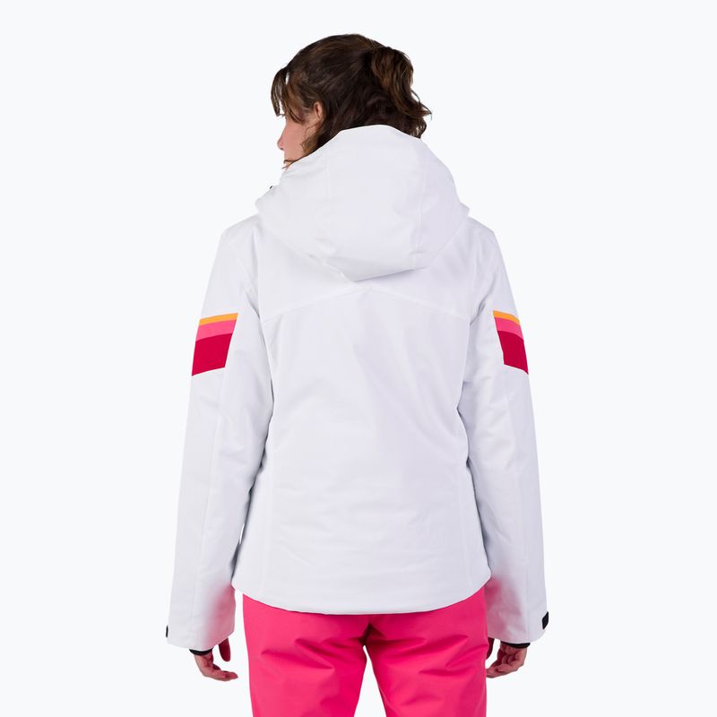 Giacca da sci donna Rossignol Strawpile Jkt bianco 3