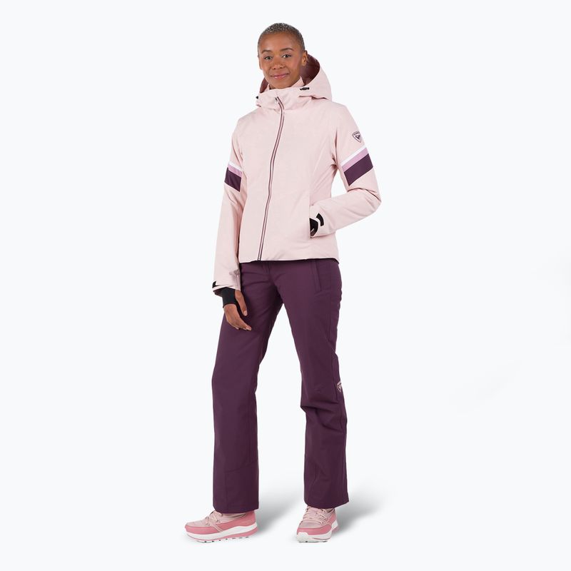 Giacca da sci donna Rossignol Strawpile Jkt rosa cipria 2