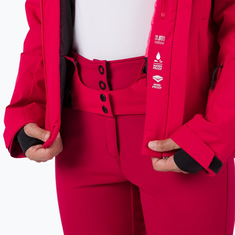 Giacca da sci donna Rossignol Strawpile Jkt ruby red 12