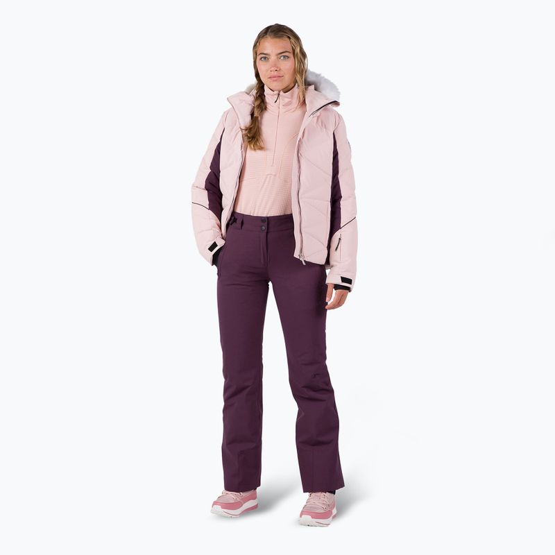 Pantaloni da sci Rossignol Staci da donna mulberry 2