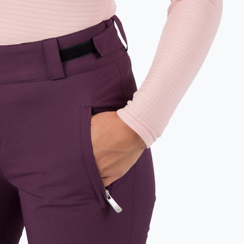 Pantaloni da sci Rossignol Staci da donna mulberry 5