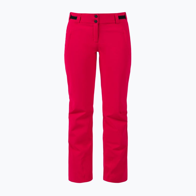 Pantaloni da sci donna Rossignol Staci rosso rubino 8