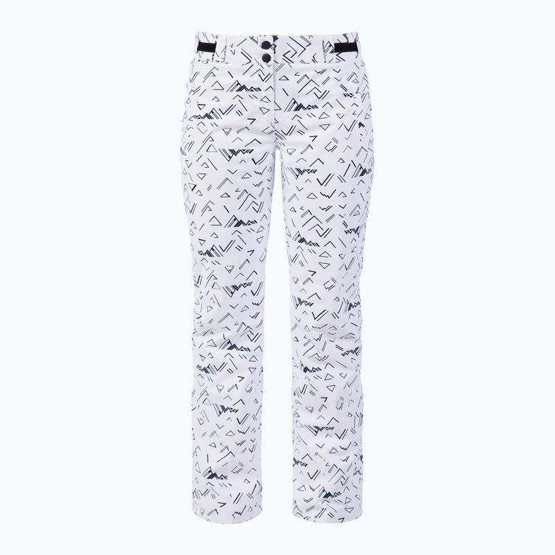 Pantaloni da sci da donna Rossignol Staci Pr bianco 8