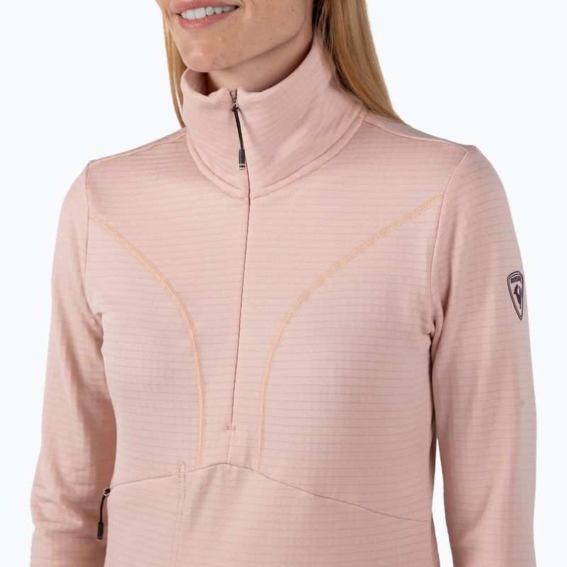 Felpa Rossignol donna Blackside Fleece Hz power rosa 4