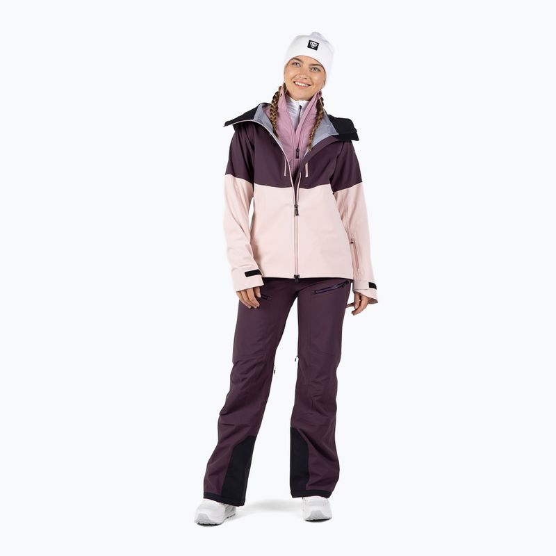 Giacca da sci donna Rossignol Rallybird mulberry 2