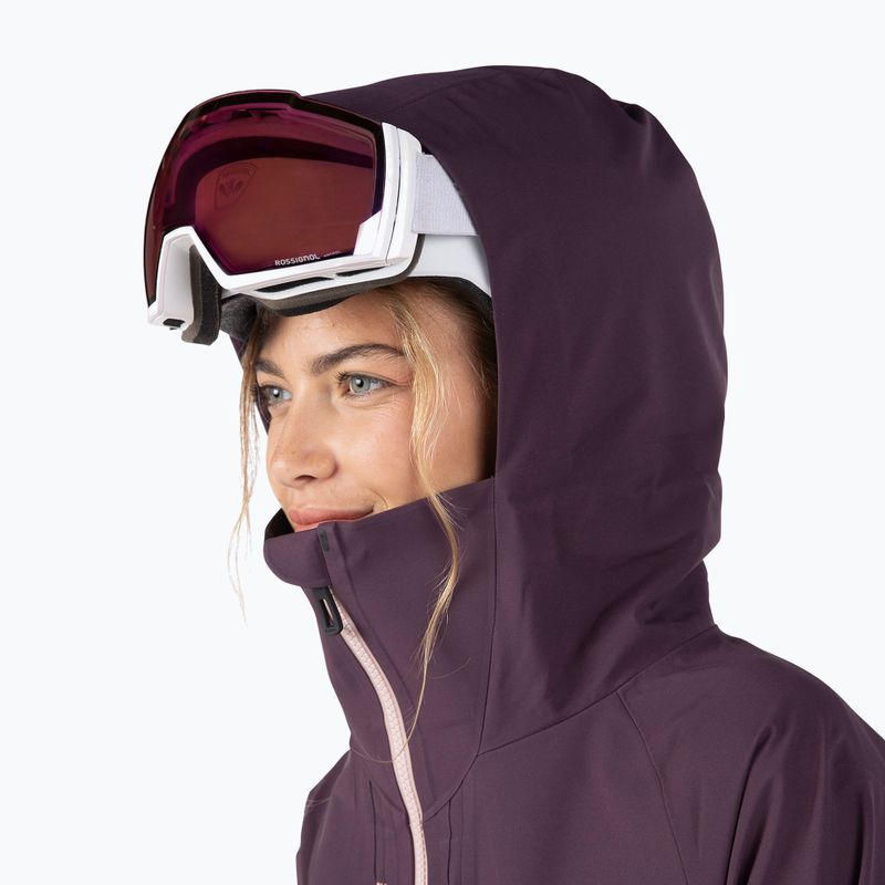 Giacca da sci donna Rossignol Rallybird mulberry 5