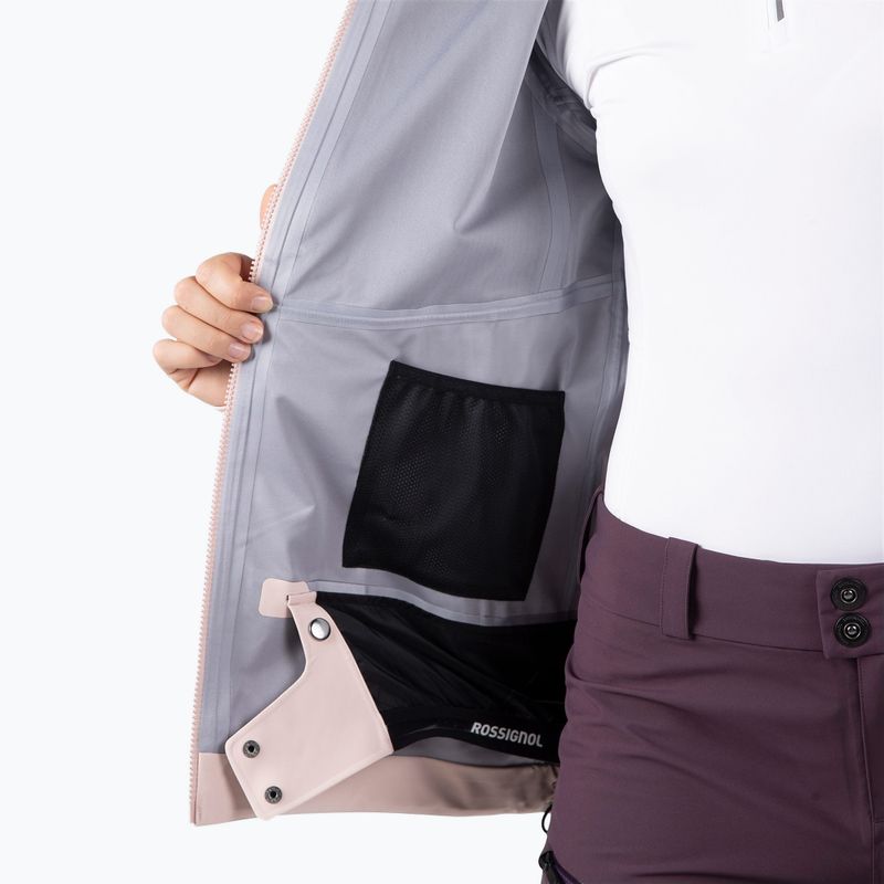 Giacca da sci donna Rossignol Rallybird mulberry 15