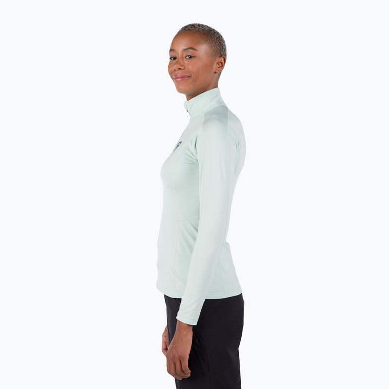Maglia termica donna a manica lunga Rossignol Classique 1/2 Zip steam 4