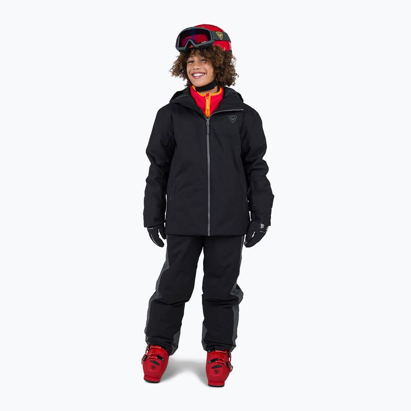 Giacca da sci junior Rossignol Strawpile Jr black 2