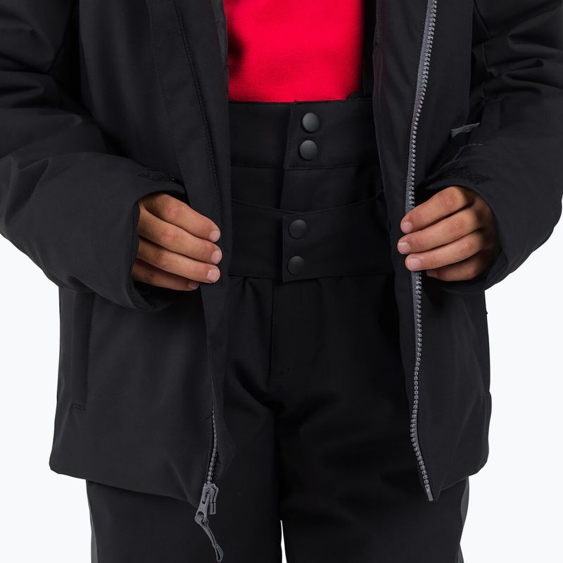 Giacca da sci junior Rossignol Strawpile Jr black 13