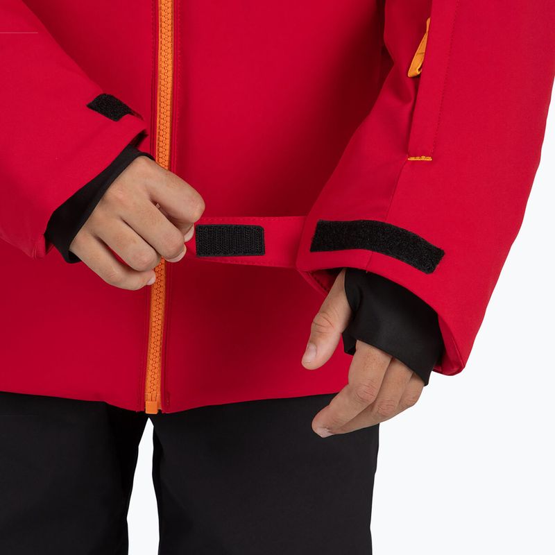 Giacca da sci per bambini Rossignol Strawpile Jr ruby red 8