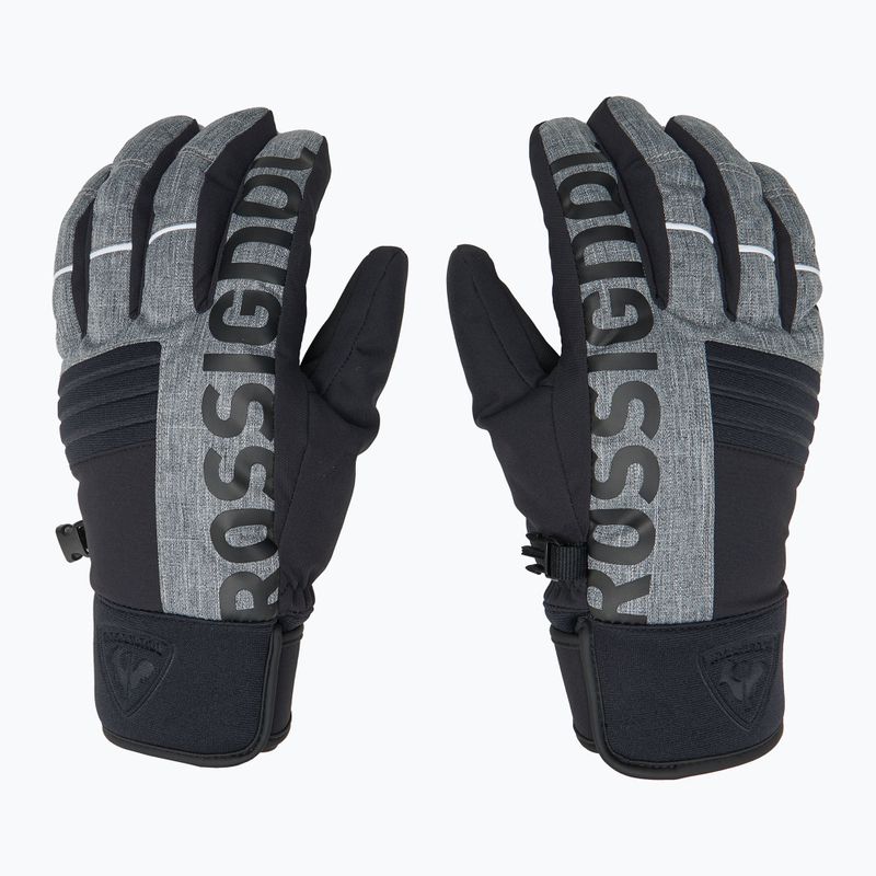 Guanto da sci Rossignol Speed Impr grigio erica da uomo 3