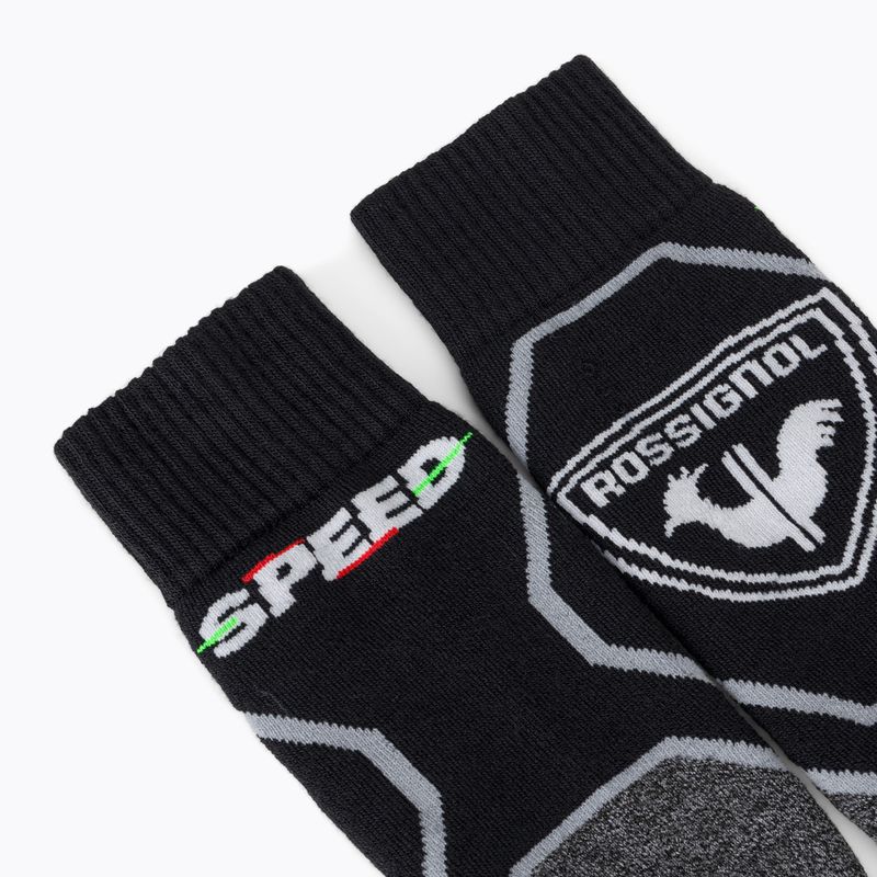 Calze da sci Rossignol Speed Comfort nere da uomo 4