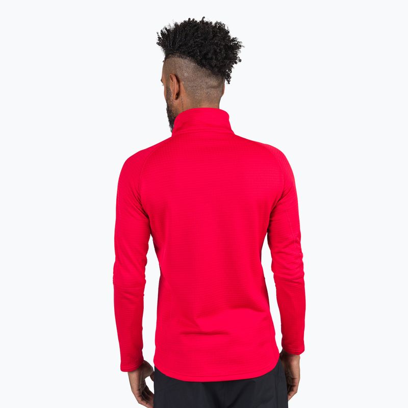 Rossignol uomo Blackside Fleece Hz felpa sportiva rossa 3