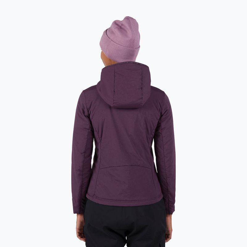 Rossignol Opside Hoodie Donna Giacca isolata mulberry 3
