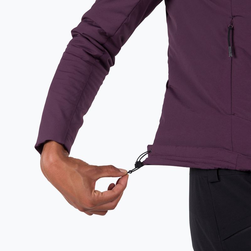 Rossignol Opside Hoodie Donna Giacca isolata mulberry 8