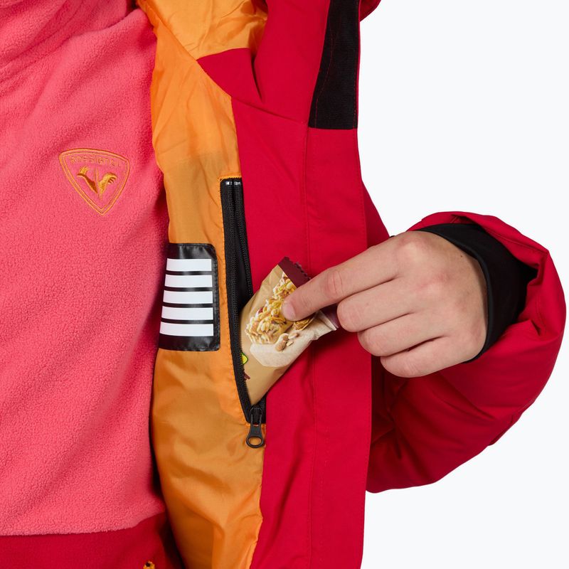 Giacca da sci per bambina Rossignol Girl Staci ruby red 10