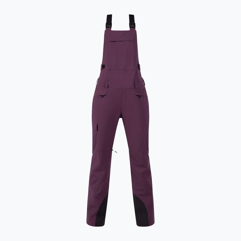 Pantaloni da sci Rossignol Relax Bib donna mulberry 10