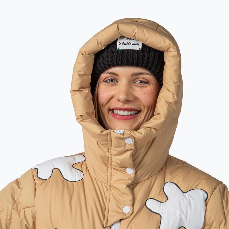 Tuta da sci da donna Rossignol Sublim Down Overall bianco 5