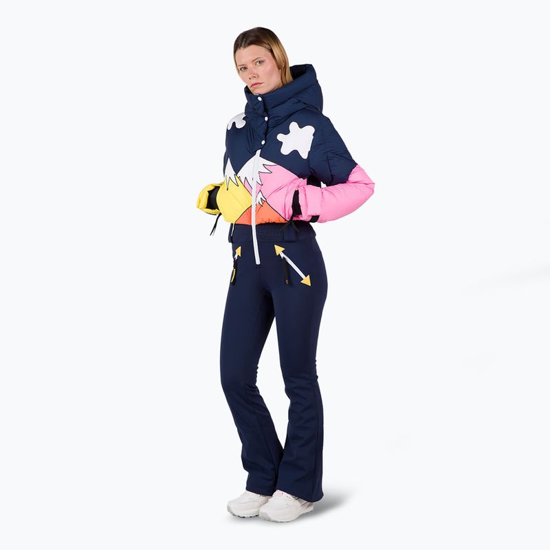 Rossignol Sublim Down Overall tuta da sci da donna blu cosmico 4