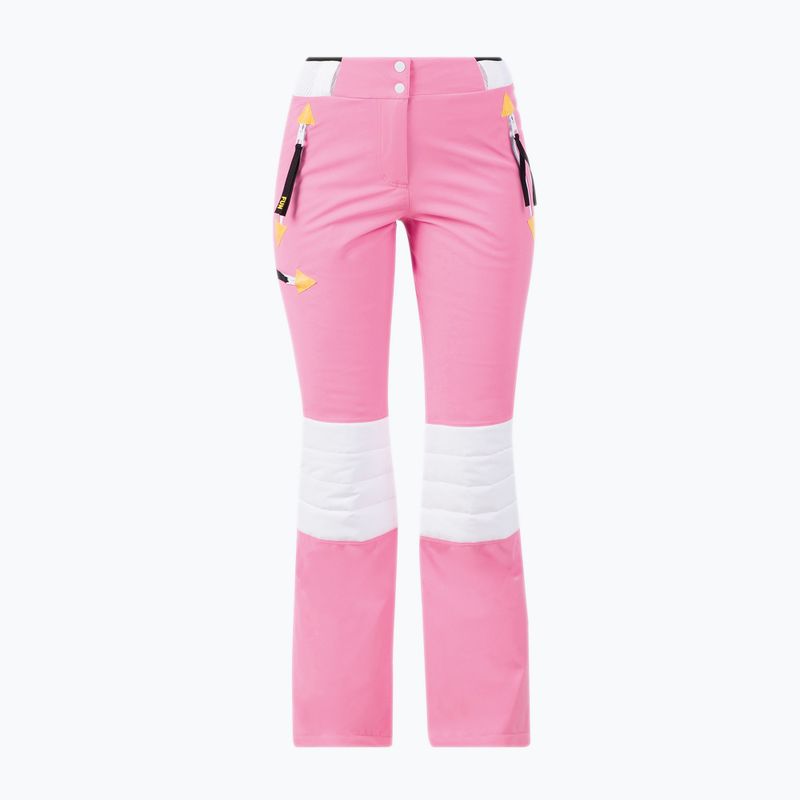 Pantaloni da sci Rossignol Pilot Str rosa da donna 8