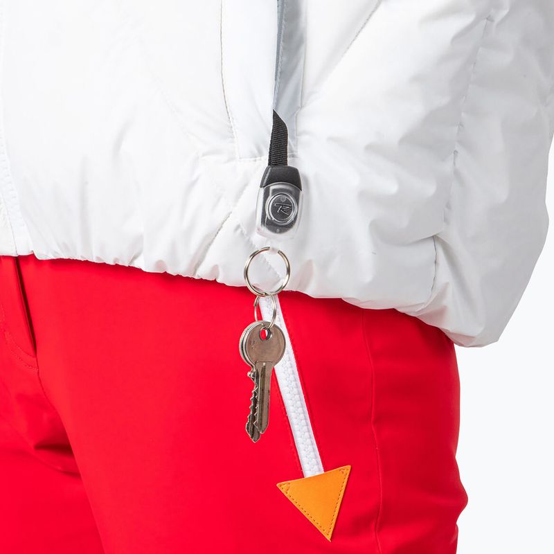 Giacca da sci donna Rossignol Lumy Down Bomber bianco 9