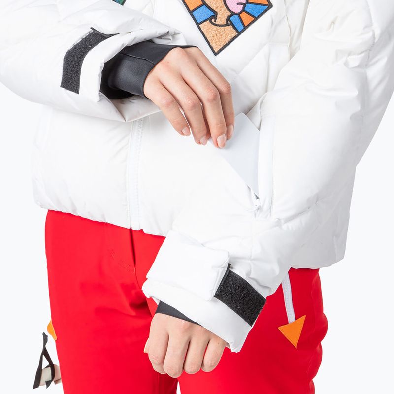 Giacca da sci donna Rossignol Lumy Down Bomber bianco 10