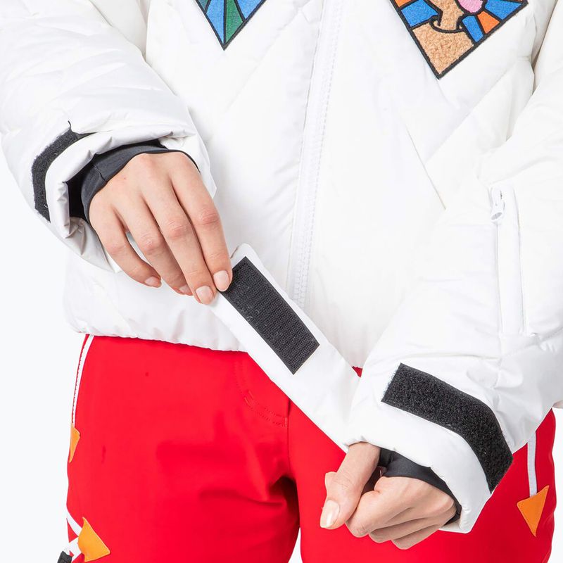 Giacca da sci donna Rossignol Lumy Down Bomber bianco 11