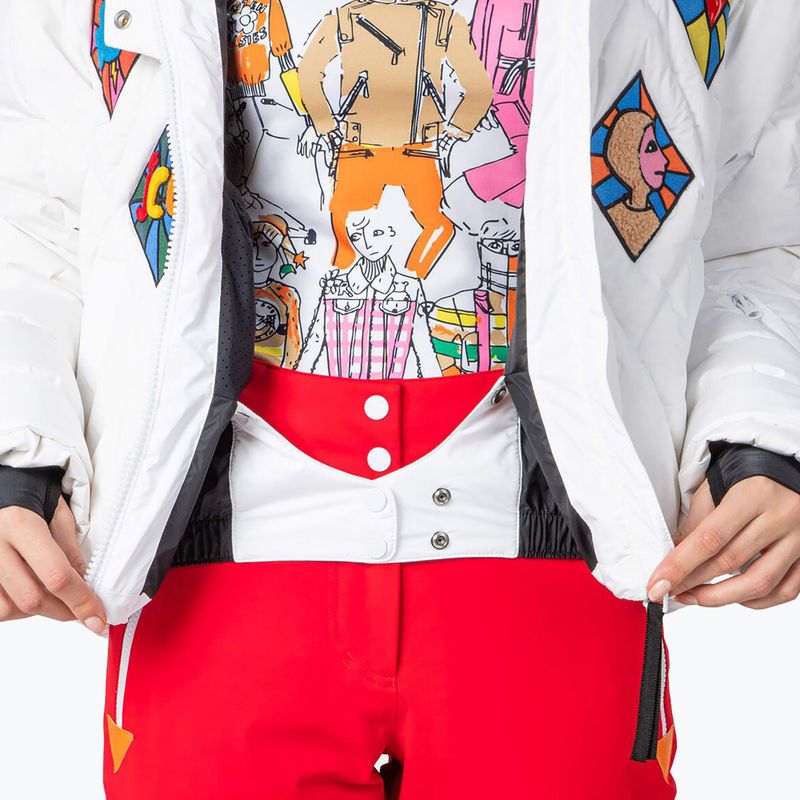 Giacca da sci donna Rossignol Lumy Down Bomber bianco 14