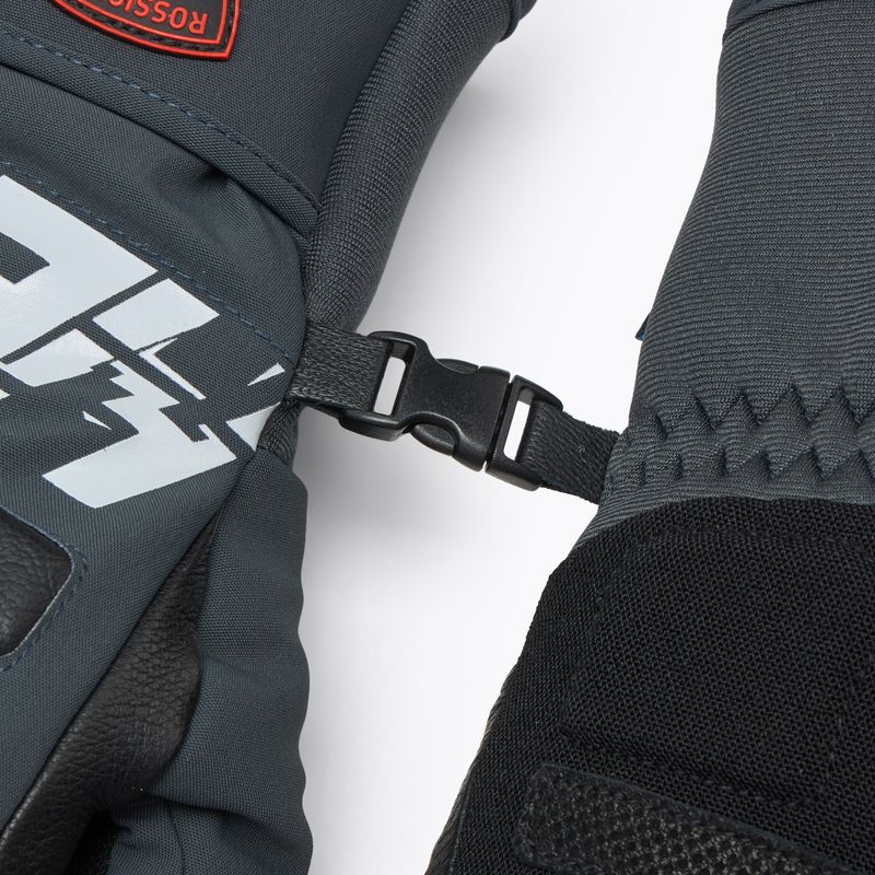 Guanto da sci da uomo Rossignol Hero Master Impr G grigio onice 6