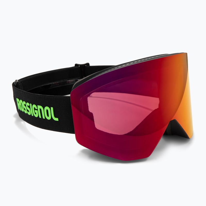 Maschera da sci Rossignol Otava Hero black/persimmon/pink 2