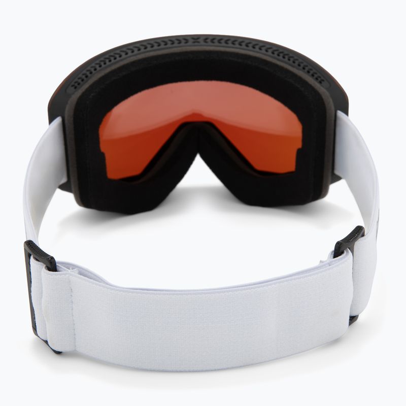 Maschera da sci Rossignol Otava white/persimmon 3