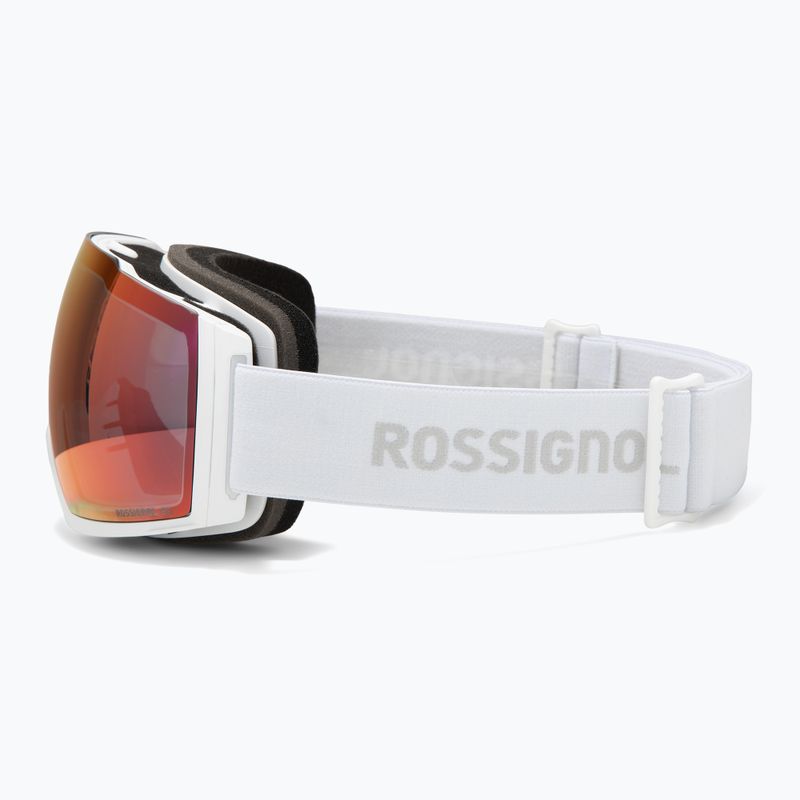 Maschera da sci Rossignol Magne'lens white/orange/grey 5