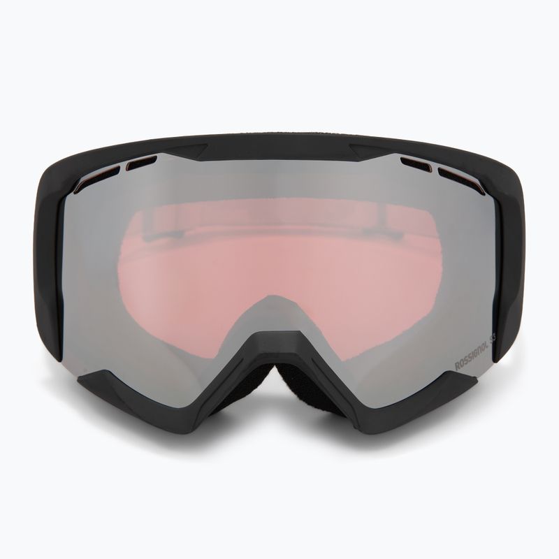 Maschera da sci Rossignol Spiral black/pink 2