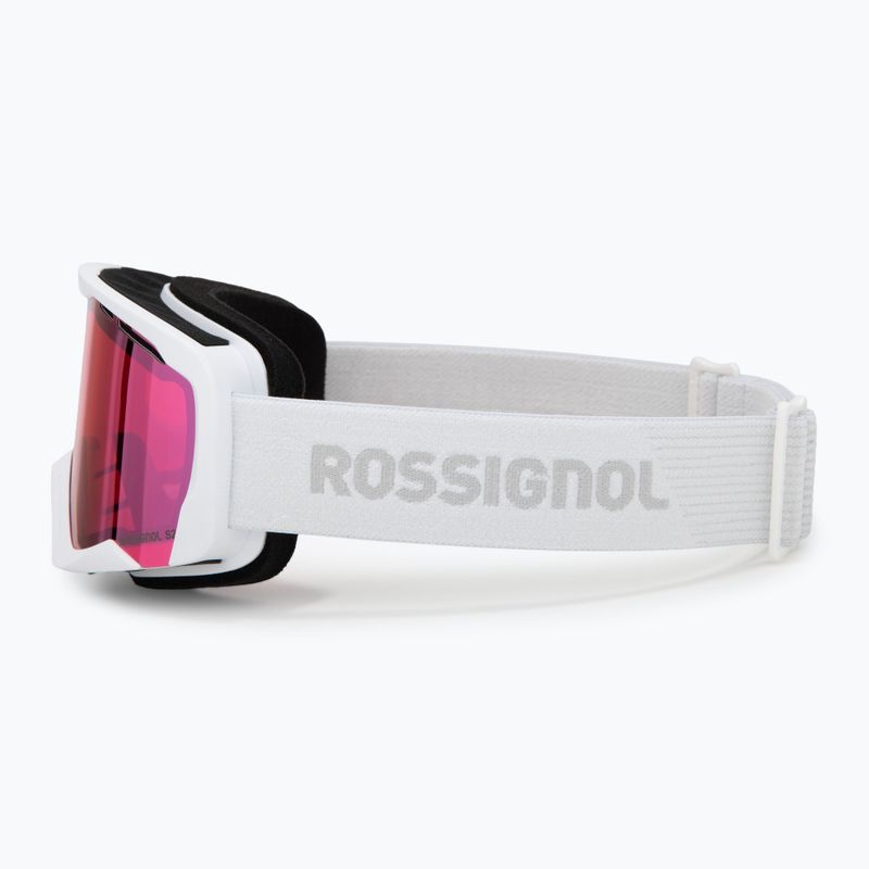 Maschera da sci Rossignol Spiral white/pink 4