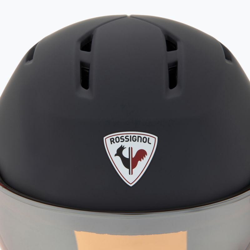 Casco da sci Rossignol Fit Visor Impacts Strato/Orange Silver 8