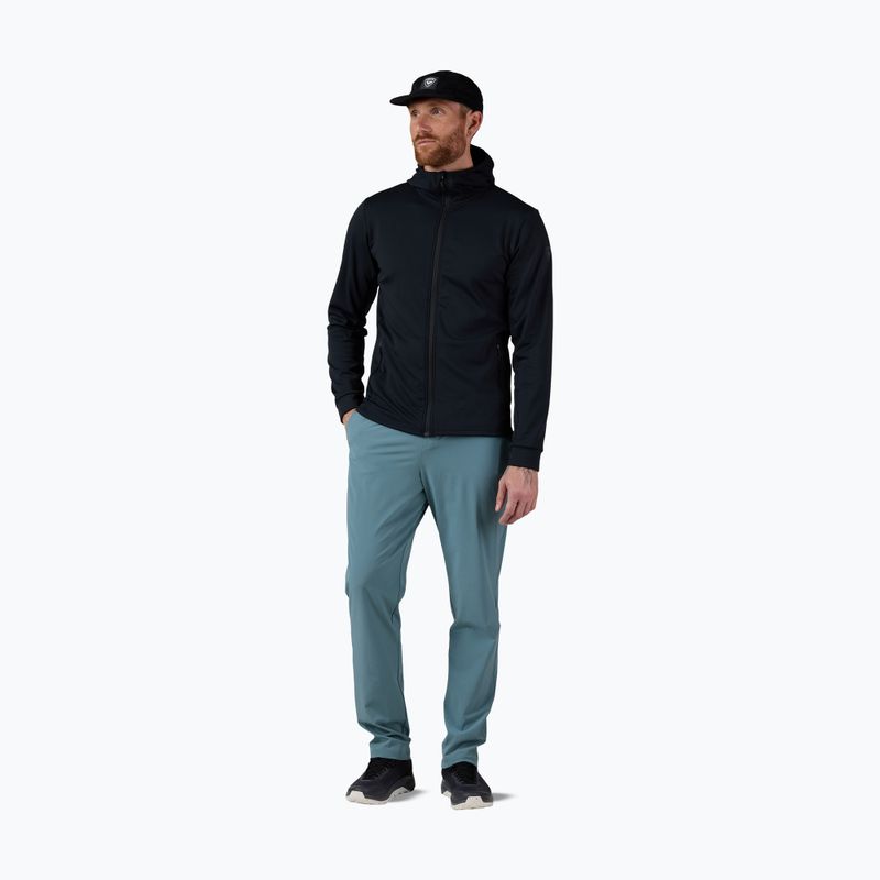 Pile uomo Rossignol Mid Layer Stretch Hoodie black 2