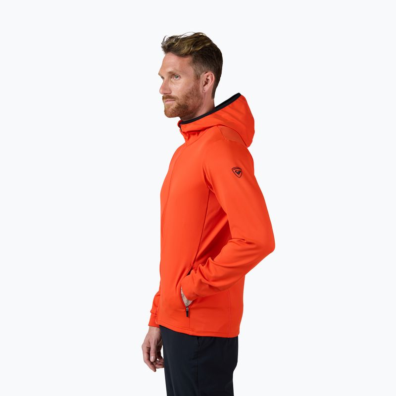 Pile uomo Rossignol Mid Layer Stretch Hoodie golden gate 4
