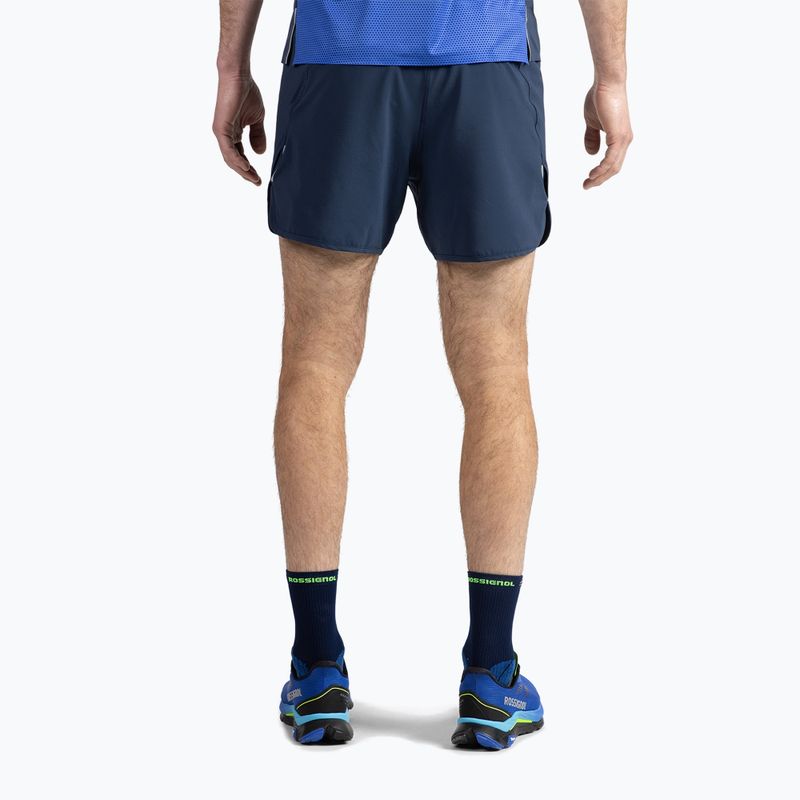 Pantaloncini da corsa Rossignol Sapa 5" da uomo, navy scuro 2