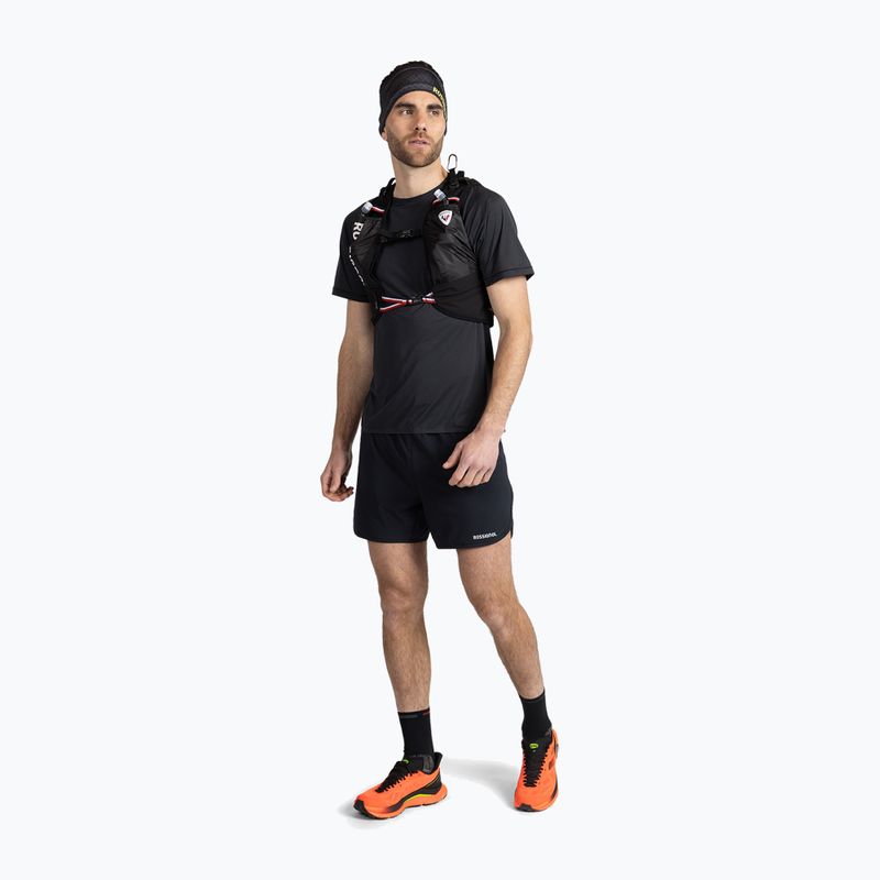 Maglietta da running Rossignol Sapa Tee da uomo, nero 2