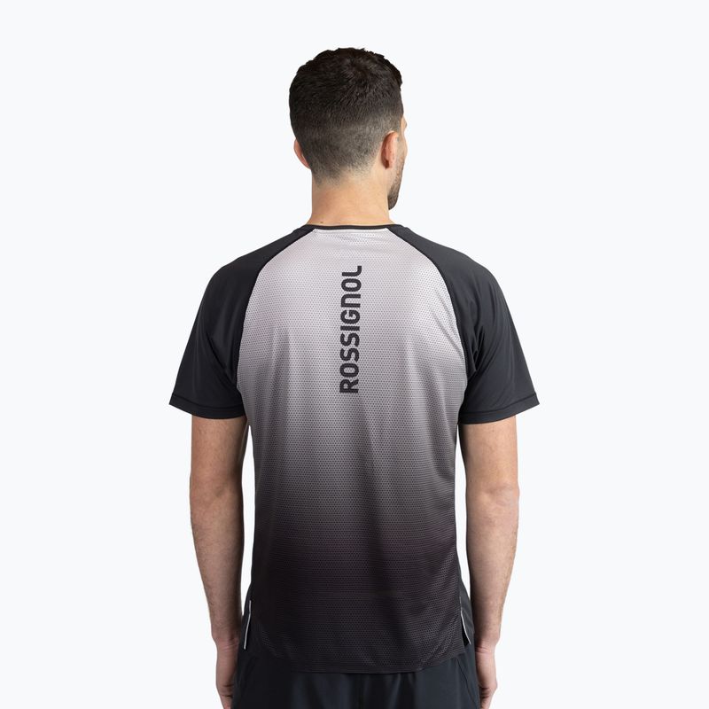 Maglietta da running Rossignol Sapa Tee da uomo, nero 3