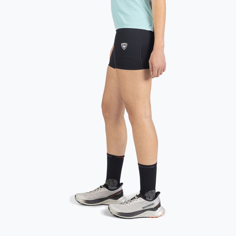 Pantaloncini da corsa Rossignol Sapa Tight da donna, nero 3