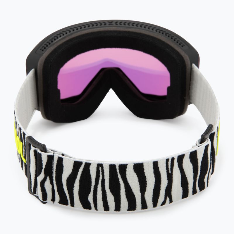 Maschera da sci Rossignol Otava S zebra/purple 3