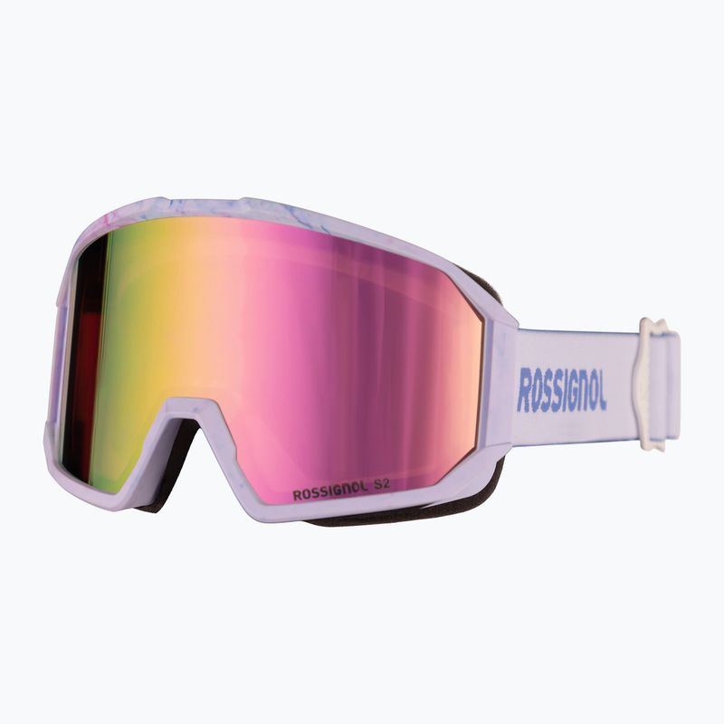 Maschera da sci Rossignol Essential white/pink 5
