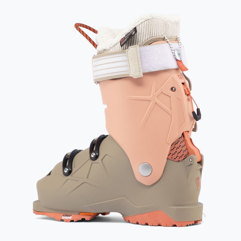 Scarponi da sci donna Rossignol Alltrack 90 BOA GW W khaki/peach 8