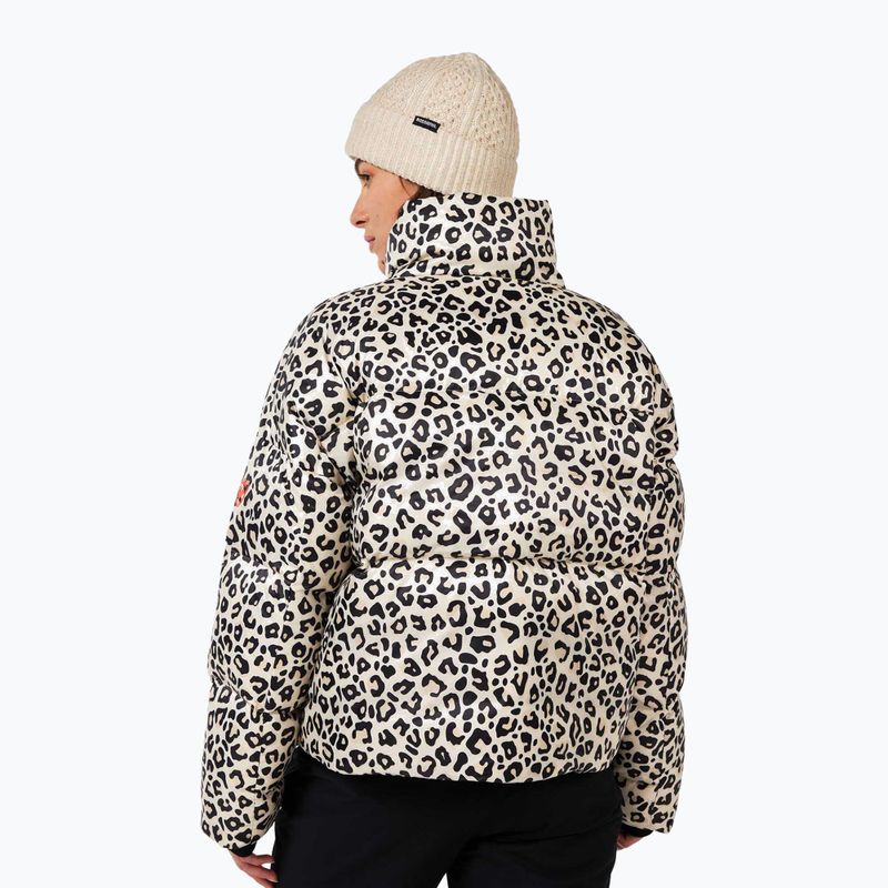 Piumino da donna Rossignol Aretu Allover Down nature wild leopard print 3