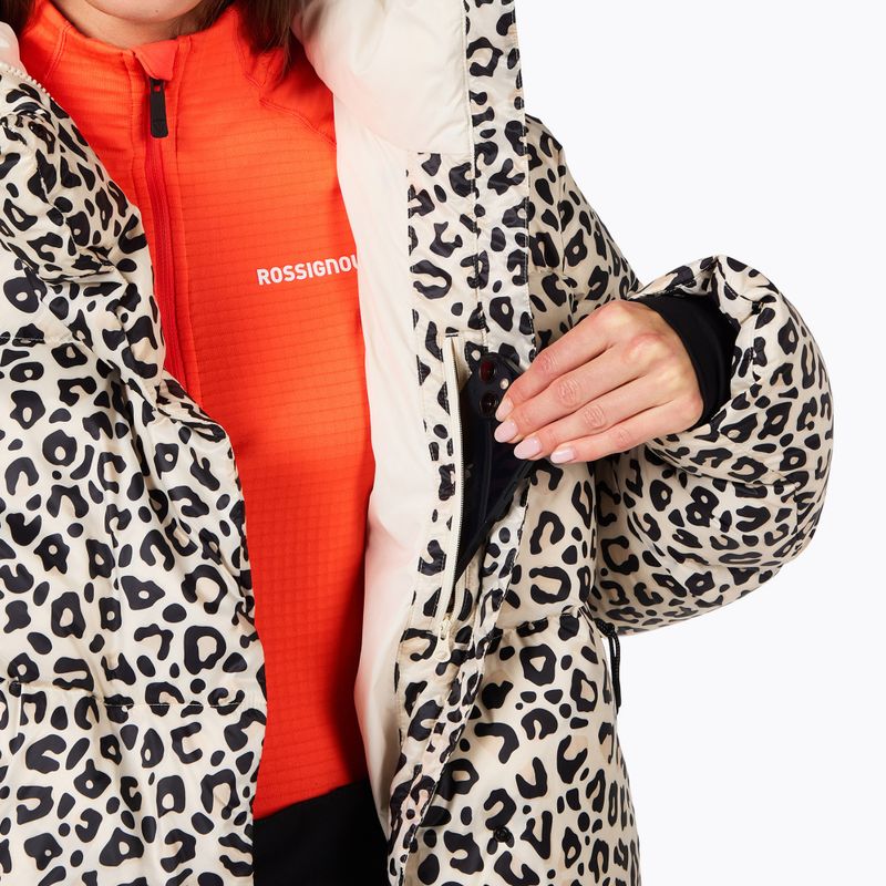 Piumino da donna Rossignol Aretu Allover Down nature wild leopard print 6