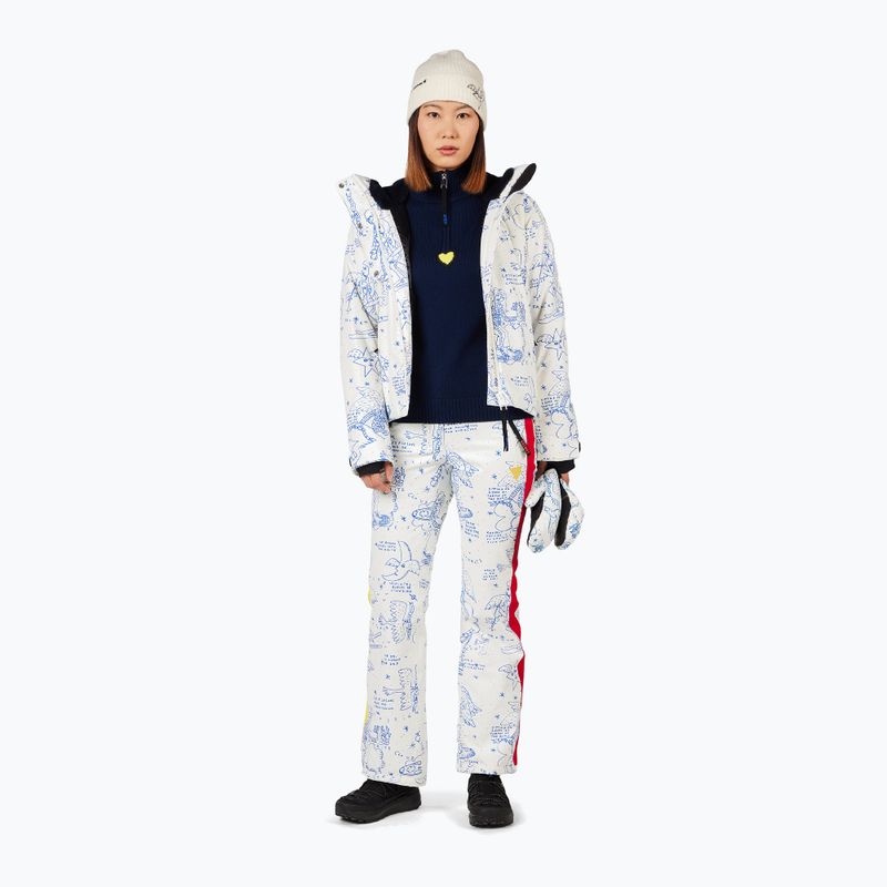 Pantaloni da sci da donna Rossignol JCC Sublim snow angel arctic print 2