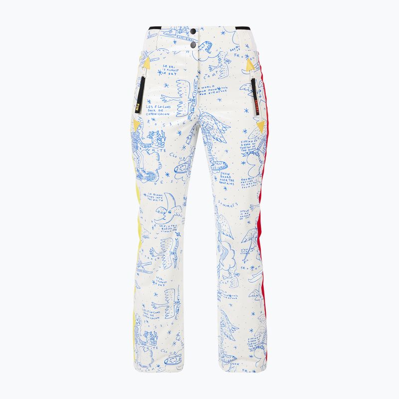 Pantaloni da sci da donna Rossignol JCC Sublim snow angel arctic print 7
