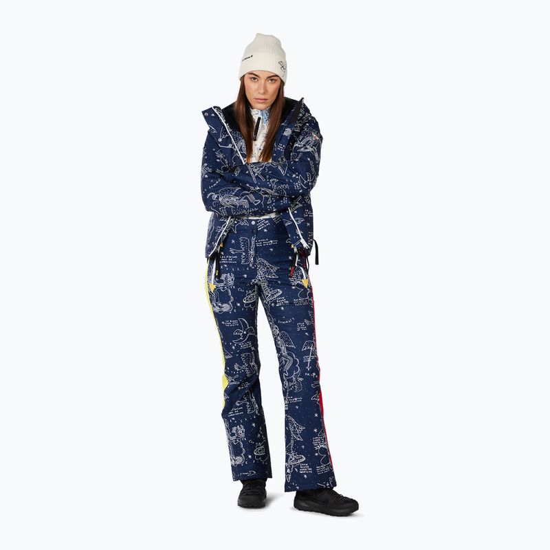 Pantaloni da sci donna Rossignol JCC Sublim snow angel cosmic print 2